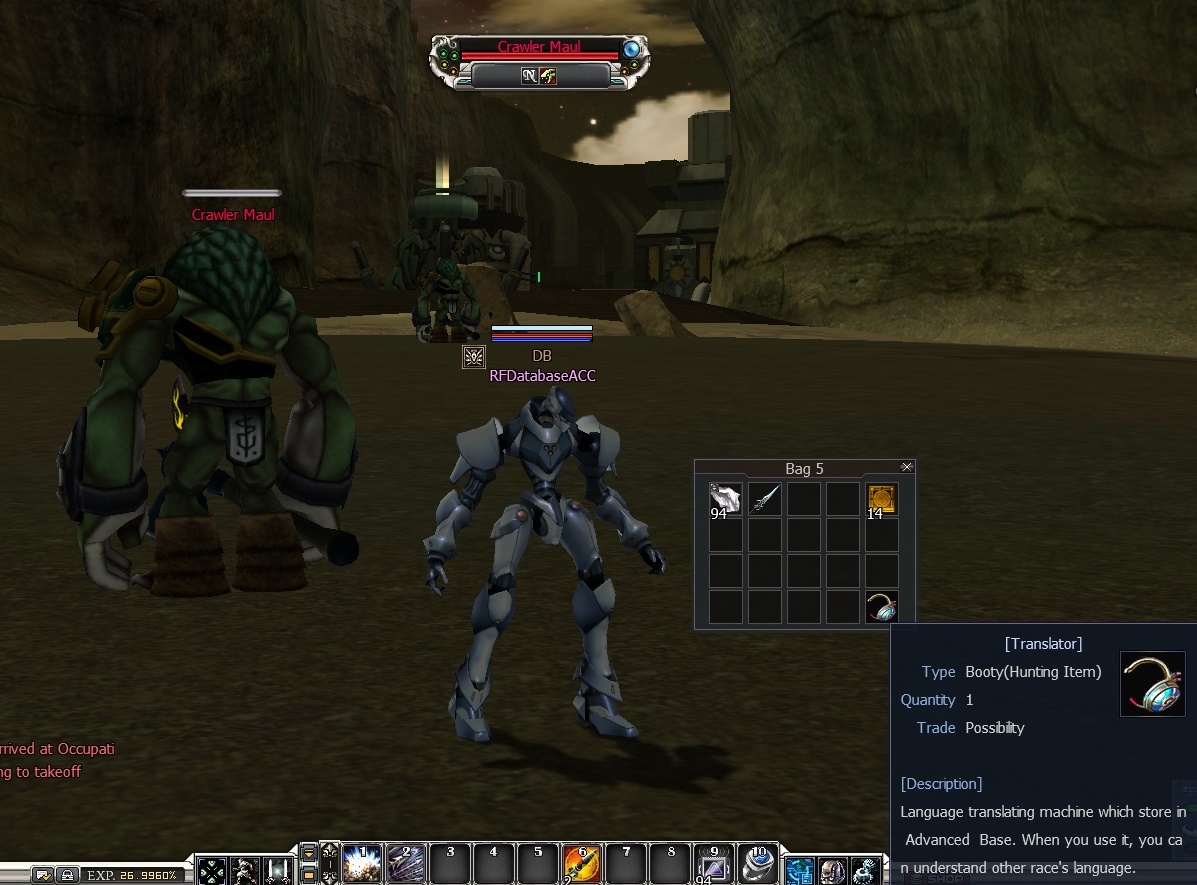 Translator Crawler Maul Quest